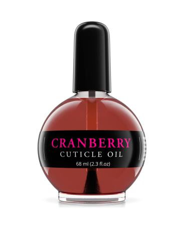 Ellie Chase Moisturizing Cuticle & Nail Care Oil 2.3 Fl Oz - Cranberry Scented  Infused with Jojoba Oil, Aloe, Vitamin E  Nail & Cuticle Hydration, Repair, Moisturizer, Strengthener, Growth