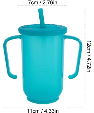 FOUNCY Sip Cups for Adults - Spill Resistant Drinking Cup | Easy to Grasp Dishwasher Safe Sippy Cup for Disabled Hospital Patients Convalescent Liquid Feeding Elderly - Buy Online on GoSupps.com