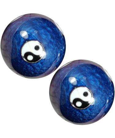 Magiclulu 3 Sets of Baoding Balls - Blue Traditional Hand Massage & Wellness Gift | Kegel Balls | Enamel Gymnastics | Chinese Massage Balls - Buy Online on GoSupps.com