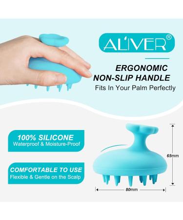  Mcukv Rosemary Oil for Hair Growth 60ml with Scalp Massager | Pure Essential Oil for Eyelashes Eyebrows and Face | Nourishes the Scalp and Improves Circulation - Buy Online on GoSupps.com