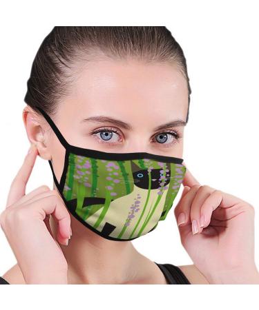 Breathable premium facial protection cover Siamese cat women men anti wind dust protection protective cover for skiing camping travel safety daily use