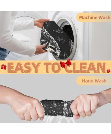 Skeleton Dinosaur Beard Bib Apron - Best Beard Hair Catcher for Men | Perfect Father's Day & Christmas Gift for Dad & Husband - Buy Online on GoSupps.com