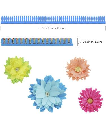 Saktopdeco Colorful Quilling Paper Flowers Kit - 8 Different Petal Designs for DIY Handmade Art Crafts - 13.7 Inch - Buy Online on GoSupps.com