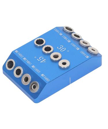 Angled Drill Jig 30 45 90 Degree Aluminum Alloy Drill Angle Guide Portable High Accuracy for Crafting - Buy Online on GoSupps.com