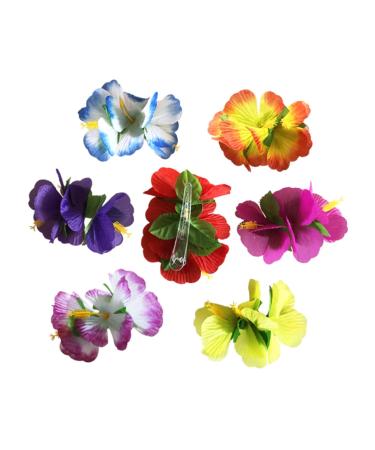 Beaupretty Hair Grips Make make hair clips hawaiian hair clip hibiscus hair clip hawaii flower hair clip hibiscus hair pins hawaii hair clip hula dance seaside make Pins Hair Claw Clips