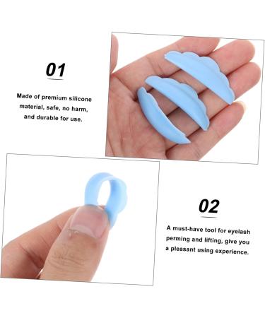 Ipetboom 30 Pairs Eyelash Lifting Pad Eyelash Perm Lash Tool White Cotton Gloves Small Lash Lift Rods Lash Lift Glue Reusable Eyelash Lift Pad De Scroll Wheel Adhesive Strip Silica Gel - Buy Online on GoSupps.com