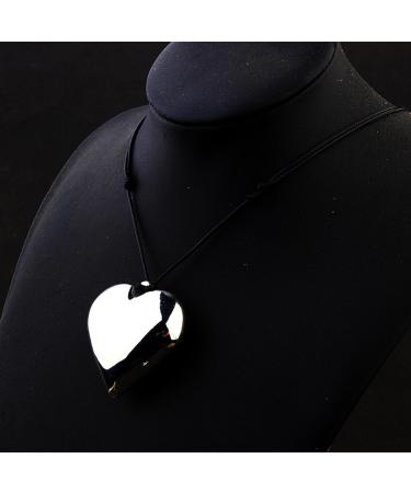 Oralgos Adjustable Heart Pendant Necklace - Handmade Stylish Choker for Women & Girls - Elegant Collarbone Chain - Buy Online on GoSupps.com