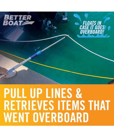 Telescoping Boat Hook Pole with Screw End - Boating Accessories for Docking - Buy Online on GoSupps.com