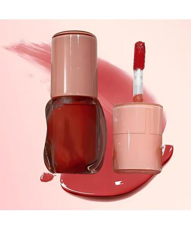 Buy Lip Gloss Set - Nourishing Stain & Hydrating Glow Oil | Long Lasting Gloss for Women & Girls - Pack of 6 - Buy Online on GoSupps.com
