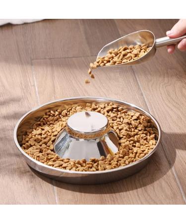 SOUJOY 2 Pack Stainless Steel Puppy Bowls Pet Slow Feeder Bowls Non-Skid Dog Food and Water Bowl Feeding Weaning for Small Medium Large Dogs Cat Pets - Buy Online on GoSupps.com