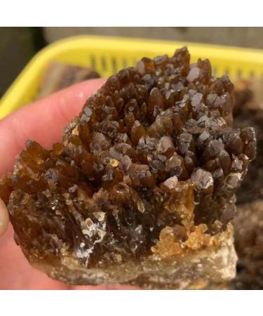 Crystal Natural Yellow Amber Calcite Rough Crystal Stone Collection Rough Rock Specimen Home Decor (Size : 60-100g) - Buy Online on GoSupps.com