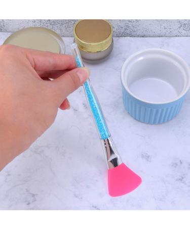 FOMIYES Silicone Brush Facial Brush Facial Brush Silicone Makeup Brush Cosmetic Applicator 14*4cm Blue - Buy Online on GoSupps.com