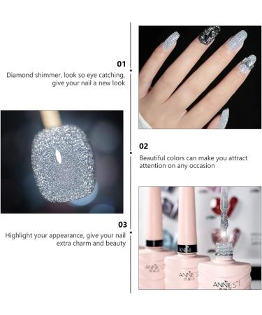 Lurrose Polishing Compound nail polish nail liquid glitter primer nail art coat acid nail primer sparkle polish nail paint acrylic nail primer manicure primer for nails formula resin - Buy Online on GoSupps.com