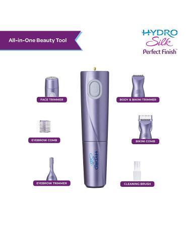 Schick Hydro Silk Perfect Finish Trimmer 8-in-1 Women's Grooming Kit - Buy Online on GoSupps.com