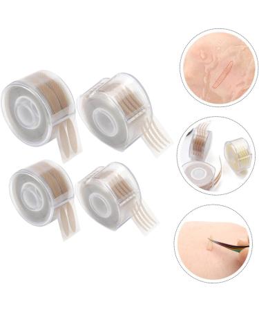 Beavorty 4 Rolls Roll Double Eyelid Sticker Invisible Tape Instant Eyelid Stickers Eyelid Strips Round Lifter - Buy Online on GoSupps.com