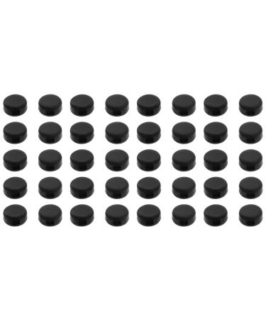 Milists 40 pieces of glasses holder silicone glass temple holder anti slide glasses holder glasses ear anti-slip protectors for glasses sunglasses handles black