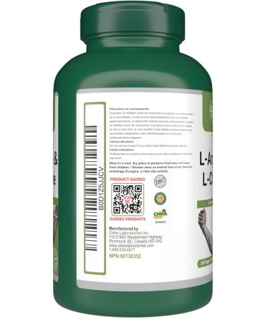 VORST L-Arginine & L-Citrulline Supplement 3 x 180 Vegan Capsules | Muscle Protein Synthesis | Amino Acids Complex | Max Strength | 3 Bottles - Buy Online on GoSupps.com