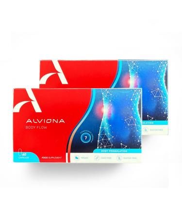 ALVIONA Body Flow Advanced Body Duo Body Support Formula 120 capsules (2 packs)