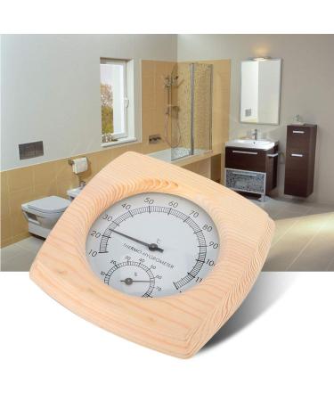 Saunaraum Thermometer Hygrometer for Sauna Bathroom & Welding Room | Humidity & Temperature Display | Durable Design - Buy Online on GoSupps.com
