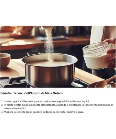 Saporepuro Corn Starch Powder 200g - Gluten Free - Buy Online on GoSupps.com