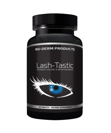 Lash-Tastic Eyelash Growth Treatment Enhancer Supports Longer Lashes Faster Than Eyelash Growth Serums So No More Eyelash Extensions Needed. Best Eyelash Vitamins and Eyebrow Grower Made in The USA