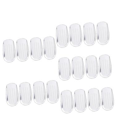 Gatuida 10 Pairs Heel Pad Heel Pad Heel Cups Heel Cup Pads Heel Support Insoles High Heel Inserts Heel Cushion Inserts Shoe Heel Pads Heel Cushions Inserts Men and Women Gel Soft