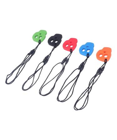 5 Pack Chewing Sensory Necklaces | Silicone Teeth Necklace for Autism ADHD & Anxiety - International Shipping Available - Buy Online on GoSupps.com