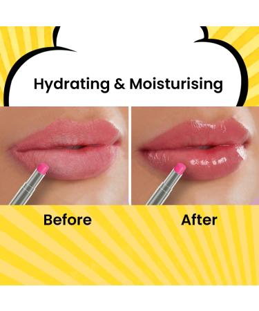 Beauty Forever Wonder Lip Glow Protectant Balm Lipstick with Shea Butter & Vitamin E 3.6gms (03 Berry) - Buy Online on GoSupps.com