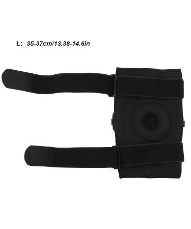 Adjustable Knee Brace for Sports | Compression Stabilizer Sleeve for Running & Mountaineering (L) International Shipping Available - Buy Online on GoSupps.com