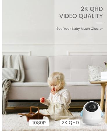 Simshine Baby Monitor - Wi-Fi HD Video Camera with Crying Detection & Sleep Analytics | Two-Way Audio | AI Snapshot & Playback | No Monthly Fee - Buy Online on GoSupps.com