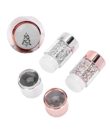 Nail Stampers - Double-ended Soft Nail Art Tool for Manicure Stamping - Flexible Nail Art Kit for Perfect Designs - Buy Online on GoSupps.com