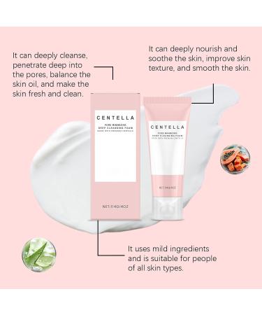 FFEEJ Gentle Facial Cleanser Deep Pore Cleansing Moisturizing Face Wash Soothes Skin & Doesn t Leave Tight - Buy Online on GoSupps.com