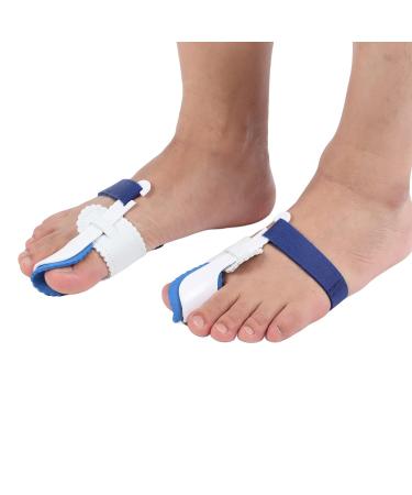 Buy Toe Splints & Separators for Bunion Relief | Hallux Valgus Corrector - Blue & White - Buy Online on GoSupps.com