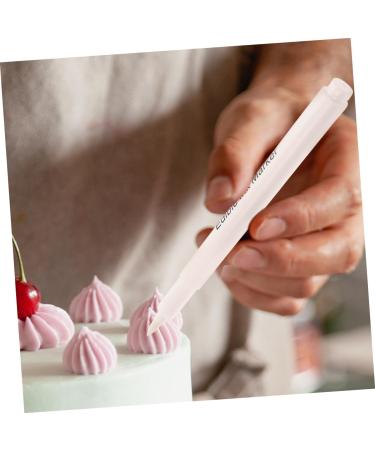 MAGICLULU 2pcs Baking Pigment Pen Chocolate Pen Pigment Markers Food Coloring Markers Cake Pens White Plastic - Buy Online on GoSupps.com