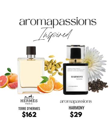 HARMONY | Inspired by HRMS TERRE D'HRMS | Pheromone Perfume for Men | Extrait De Parfum | Long Lasting Dupe Clone Essential Oils Fragrance | Perfume De Hombre | (30 ml / 1 Fl Oz) 1 Fl Oz (Pack of 1) - Buy Online on GoSupps.com