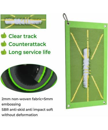 Advanced Golf Training Mat for Swing Detection and Proper Posture - Indoor/Outdoor Golf Practice Aid - Buy Online on GoSupps.com
