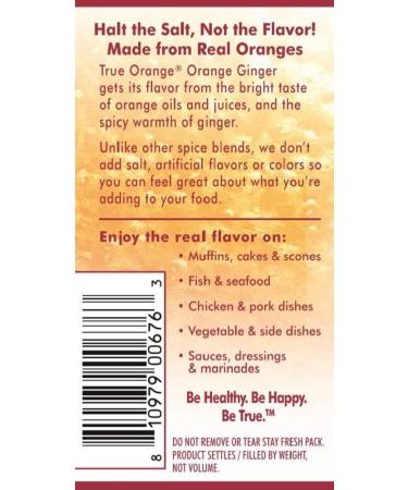True Orange Shaker Ginger Powder 2.47 oz - Premium Quality - Buy Online on GoSupps.com