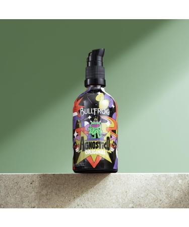 Bullfrog - Baume Barbe Agnostico Multifonction dition Limit e Artist 100ml - Nourrit et Hydrate la Barbe - Prot ge contre les Irritations - Parfum aux Notes d Anis de Cuir de Tabac et de Bay Rum - Buy Online on GoSupps.com