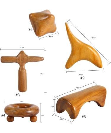 Shop Hohxfyp 5-Party Thai Massager - Traditional Vietnamese Massage with Fragrant Wood - Enhance Your Relaxation Experience! - Buy Online on GoSupps.com