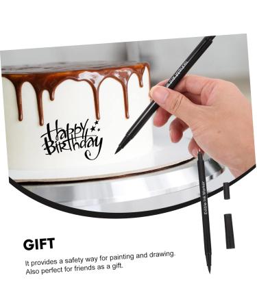 ABOOFAN 20 Pcs Baking Pen Baking Ink Pens Edible Ink Pen Edible Pens for Cookie Decorating Dual Tip Markers Baking Marker Pens Edible Ink Marker Pen Plastic Painting Pen Double Head - Buy Online on GoSupps.com