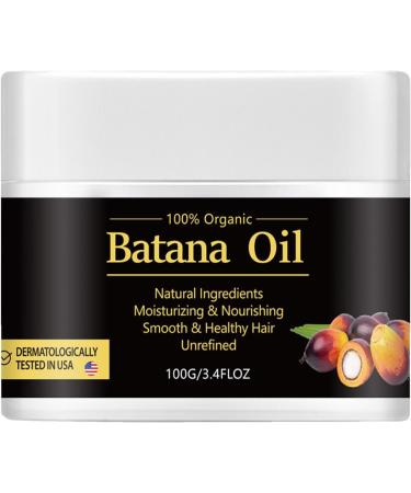 Batana Oil for Hair Growth | Dr. Sebi Batana Oil from Honduras | Raw Natural Hair Growth Oil for Hair Growth and Thickness | Hair Loss Treatments for Women Men - Buy Online on GoSupps.com