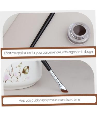 MAGICLULU 2pcs Eyebrow Brush Concealer Brush Makeup Brush Wand Angled Makeup Brush Cosmetic Brush Makeup Tool Thin Makeup Brush Angled Brush Angled Eyeliner Brush Flat Makeup Brush - Buy Online on GoSupps.com