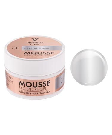 Victoria Vynn Mousse Sculptur-Gel Thixotropic 50 ml Crystal Glass 01 - Buy Online on GoSupps.com