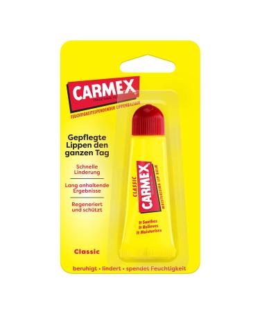 Carmex Classic lip balm - the original medical lip balm - moisturizing protective and soothing for dry and cracked lips - Buy Online on GoSupps.com