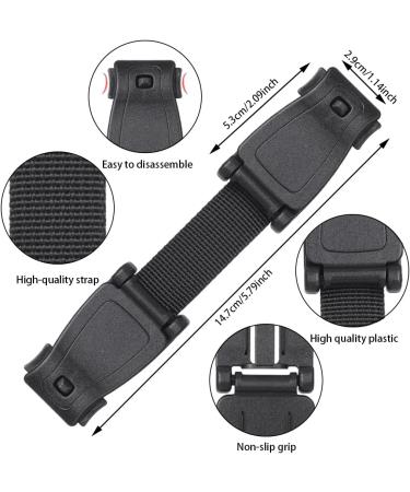 Winkwinky 2Pcs Car Seat Harness Chest Clip - Child Safety Anti-Escape Strap Clip for Car Seats - No Threading Required - Buy Online on GoSupps.com