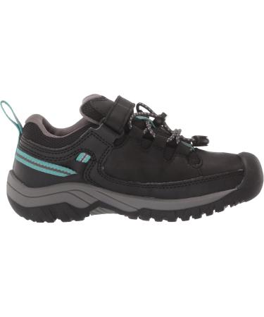 KEEN Unisex Kids Targhee Low Waterproof Hiking Shoe - Size 32/33 EU Black Star White | International Shipping Available - Buy Online on GoSupps.com
