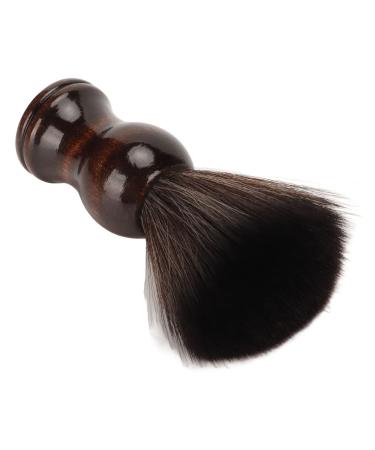 Shaving brush for men comfortable shaving brush with nylon bristles ergonomic handle for home