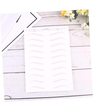 FOMIYES 2 Pairs Black Makeup Black Stickers Eyebrow Stickers Eye Brow Supplies The Lazy 3d Water-based - Buy Online on GoSupps.com