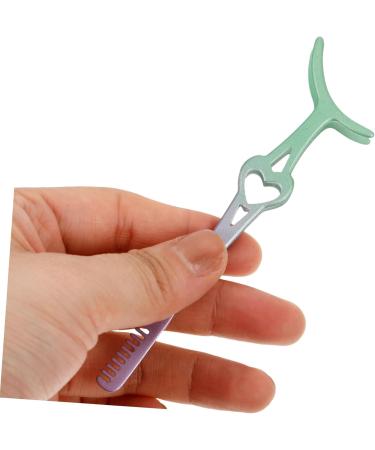 minkissy 1 Set False Eyelash Auxiliary Eyelash Curler Lash Clip with Comb Eyelash for Women Professional Eyelash Comb Eyelash Applicator Precision Eyelash Tool Stainless Steel - Buy Online on GoSupps.com
