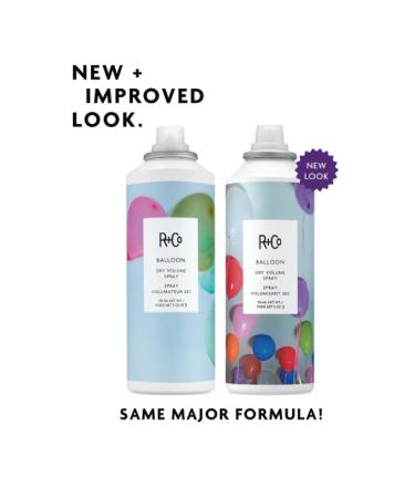 R+Co Balloon Dry Volume Hair Spray Travel Size | Instant Volume Texture and Shine | Long-Lasting Ultra-Light Spray for Fine Hair | TSA Approved | Set of 2 Balloon Dry volume Spray- 2 Fl Oz (Pack of 2) - Buy Online on GoSupps.com